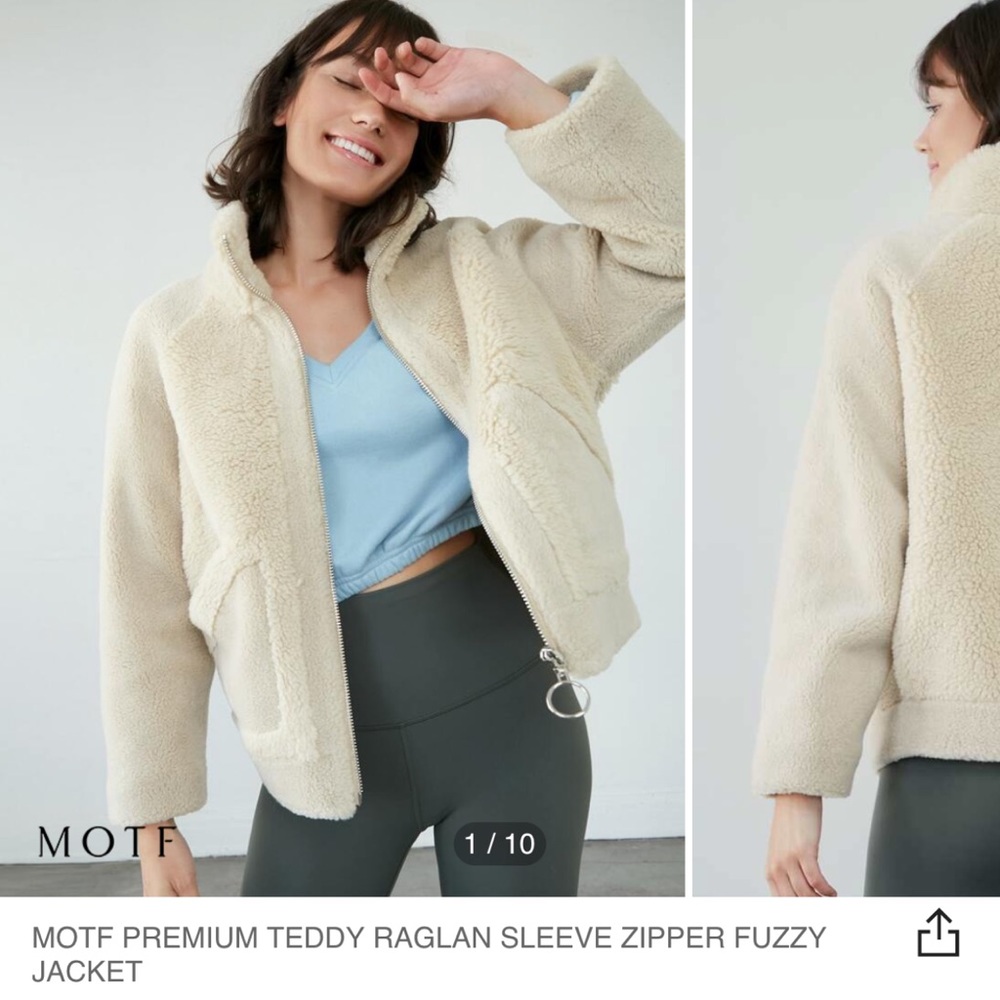 Teddy jacket with zipper BRAND NEW